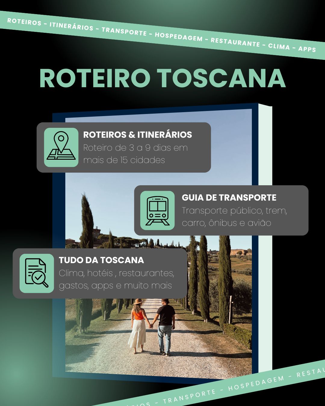 Roteiro Toscana & Florença